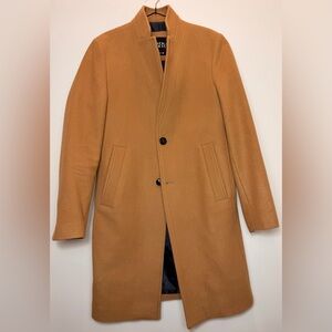 Zara Men's Camel Trench Coat